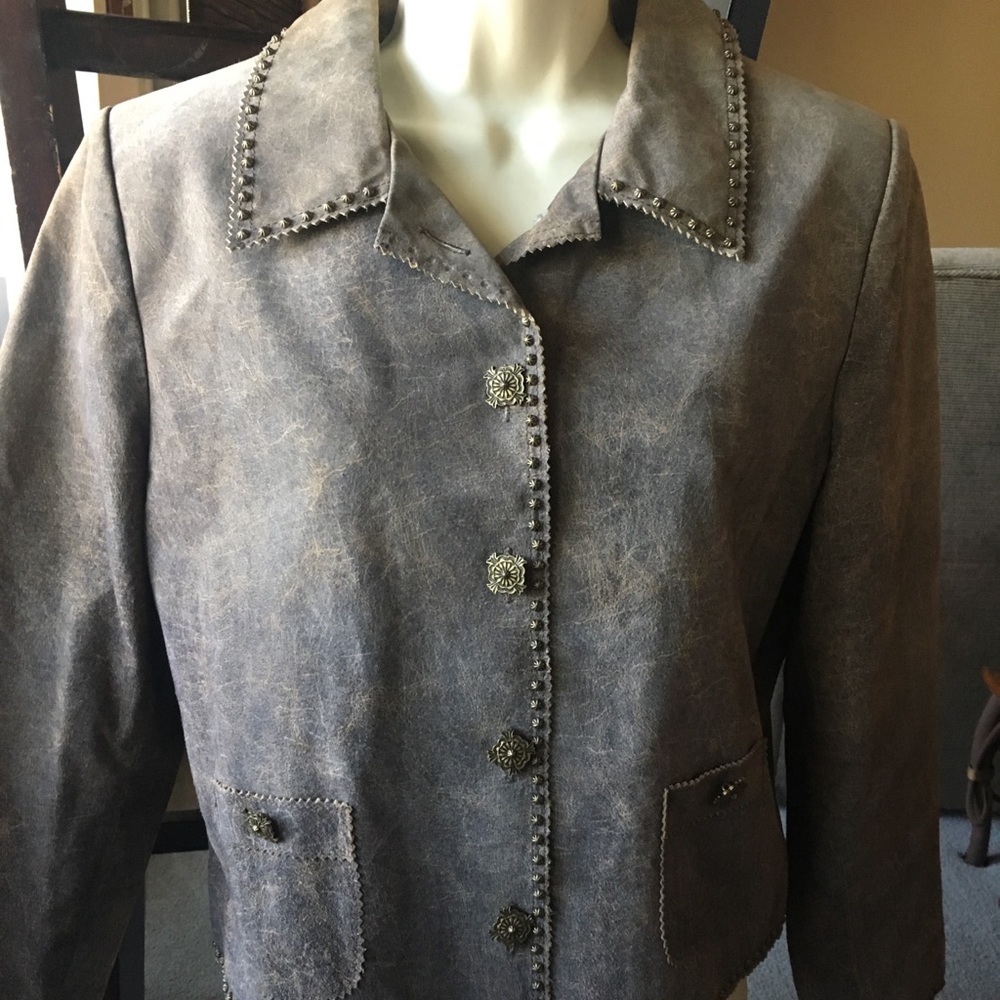 Scully women’s Suede Leather Jacket XL